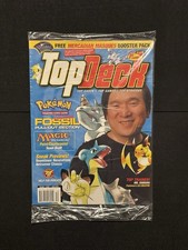Sealed TopDeck Magazine Volume 1 Issue 1 w/ Kabuto W Stamp Promo & MTG Booster picture