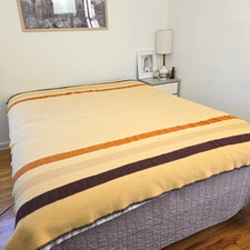Vintage Faribo Wool Blanket 66x80 