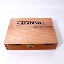 Aladino | Corona Wood Cigar Box Empty - 7.5