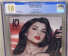 Double Impact Shikarii Baroness Cobra Babe F /100 CGC 10 Gem Mint nt Power Hour picture