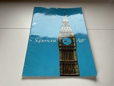 Concorde Supersonic Age Promotional Brochure BAC Aerospatiale Autumn 1973 picture