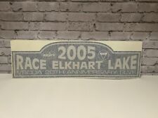 2005 Race Elkhart Lake Large Decal Sticker 18”X 5 1/4” 20th Anniversary Bugatti picture