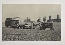 Harvesting & Grinding Alfalfa Lee Wilson Plantation Arkansas Real Photo Postcard picture