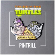 ⚡RARE⚡ PINTRILL x TEENAGE MUTANT NINJA TURTLES Bebop & Rocksteady Pin *NEW* TMNT picture