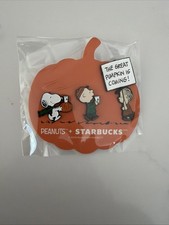 Starbucks x Peanuts Snoopy 2026 Enamel Pin Set Charlie Brown IN HAND picture