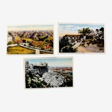 3 pc Postcard Lot Grand Canyon National Park,The Lookout,Hermets Rest & Tavor ak picture