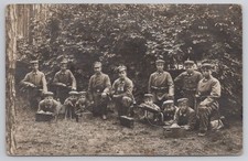 1919 German Freikorps Youth Group Saxon Border Guard Machine Gun Crew RPPC picture