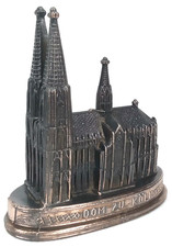 Vintage 1950s Pot Metal German Souvenir Miniature Cologne Cathedral Dom Zu Koln picture