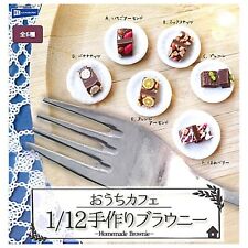 Home Cafe 1/12 Homemade Brownie Mascot Capsule Toy 6 Types Full Comp Set Gacha picture