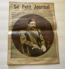 Antique Le Petit Journal/Newspaper, February 21, 1897, Abdul Hamid Khan, No.327 picture