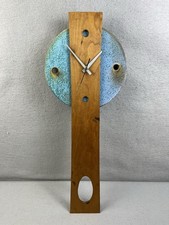 1998 Signed Rob Mangum Studio Art Pottery Creation Banjo Clock ( Incomplete )￼ picture