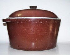 Vintage Club Aluminum Stock Pot Dutch Oven with Lid 7 Quart picture