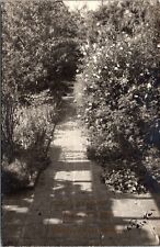 Real Photo Postcard Rose Garden at a house in South Pasadena, California~131820 picture