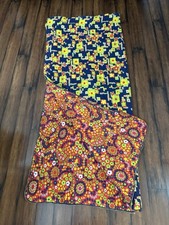 VTG 1960’s 1970’s Floral Sleeping Bag Groovy Retro Flower Power Print *read* picture