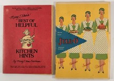 Vintage Jell-O Recipe Booklet & Mary Ellen’s Kitchen Hints Lot (1930s–1950s) picture