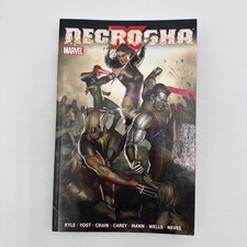 Necrosha X Marvel 1st OOP TPB Kyle Supernatural Dark Fantasy Horror picture