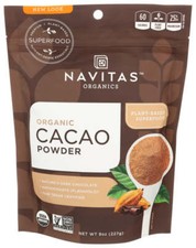 Navitas Organics Naturals Cacao Powder Organic Raw 8 oz, Pack of 2 picture