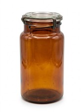 Pint, Amber, P Lorillard Co Tobacco Jar picture