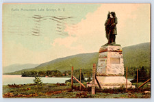 Lake George NY New York Battle Monument Posted In 1907 Rotograph Co VTG Postcard picture