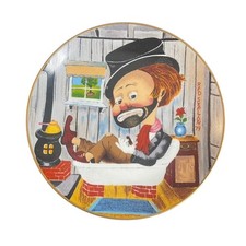 Red Skelton Freddie in the Bathtub Collector Plate 1979 Limited Edition 3156 picture