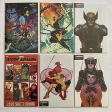 Storm Breakers Variant Lot Of 6 NM-As Pictured + 2020 Sketchbook VF+ Elite Artis picture
