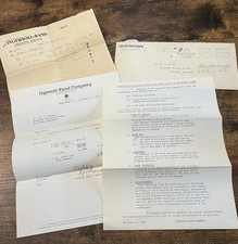 1941 WWII Ingersoll Rand Letters Telegram Aberdeen Proving Ground Military Lot picture