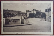 Champigneulles - Le Canal et la Route de Bouxières aux Dames - Café-Hotel de l'E picture
