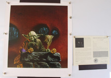 Star Wars YODA PRINT SAMPLE titled 
