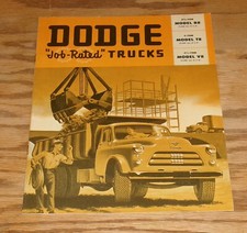 Original 1954 Dodge R8 2 3/4 Ton T8 3 Ton V8 3 1/2 Ton Truck Sales Brochure 54 picture