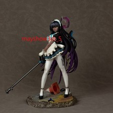 Anime Blue Archive Kakudate Karin Sniper Black Skin Maid Model Ornament Statue picture