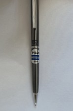 Pilot Mechanical Pencil 0.5 mm Etched Black Stripe Steel Barrel  Made in Japan picture
