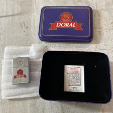  ZIPPO 25th ANNIVERSARY DORAL LIGHTER NEVER USED IN BOX   D7 picture