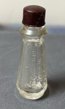Vintage Small Evangeline Pepper Sauce Bottle with Cap picture