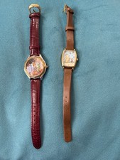 Vintage 90s Disney Watch Lot 2x - Limited Edition Hunchback, Seiko Winnie The Po picture