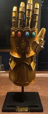 Metal Thanos Infinity Gauntlet W/ 2 Sets Infinity Stones Cosplay Marvel End Game picture