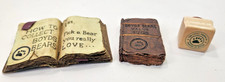 2 BOYDS BEARS RESIN BOOKS AND COLLECTORS STAMP THE COMPLETE GUIDE VALUE GUIDE picture