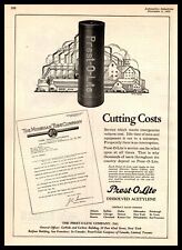 1922 Prest-O-Lite Dissolved Acetylene Mohegan Tube Sam Moss Art Vintage Print Ad picture