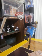 McFarlane Toys NBA Allen Iverson #3 Denver Nuggets Custom Blue Jersey picture