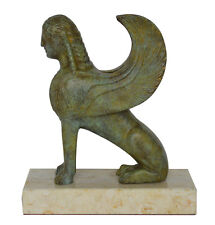 Sphinx of Naxos Bronze sculpture - Archaeological Museum of Delphi reproduction picture