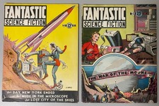 Fantastic Science Fiction #1 & 2 Pulp (Charlton Publishing 1952) picture