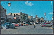 1950s Canada ~ Vegreville, Alta. ~ Junction 50th St. & 50th Ave. ~ Classic Cars picture