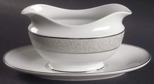 Mikasa Parchment  Gravy Boat & Underplate 2625708 picture