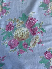 Glammy Age Patina Shabby Chic 1930’s Flea Market Chic Barkcloth Vintage Fabric picture