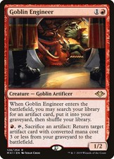 MTG Goblin Engineer Modern Horizons 128 picture