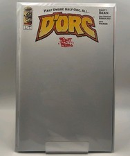 D'ORC #1 F - Brett Bean 1st Print Blank Sketch Variant Signed By Brett Bean picture