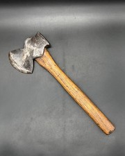 Vintage C.Hammond No. 10 Broad Hewing Hatchet Axe Offset Right Hand Single Bevel picture