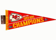 2023 Kansas City Chiefs Back To Back Super Bowl Champions 12x30 NWT picture