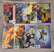 New Thunderbolts Vol 1 #10-18 Run/Set /Lot (Marvel Comics 2005-2006) picture