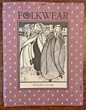 1979 Folkwear KINSALE CLOAK Pattern 207 All Sizes IRISH COSPLAY Costume UNCUT picture