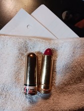 Vintage 1950s Viv by Tony Lipstick Gold Tube-Shade V-1 Vivid Pink Full Unused picture